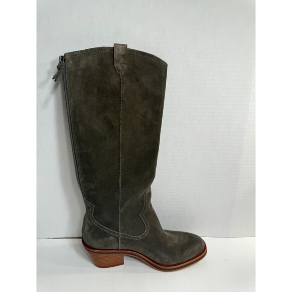 .6046 Soft Womens Dark Taupe Shelby Boots-US 8 Boots - Picture 1 of 5
